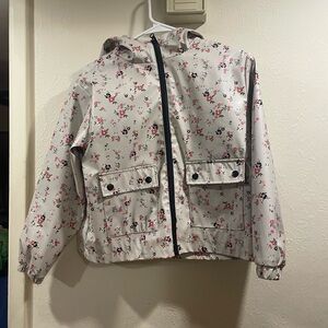 Art Class Rain jacket girl’s floral. Large